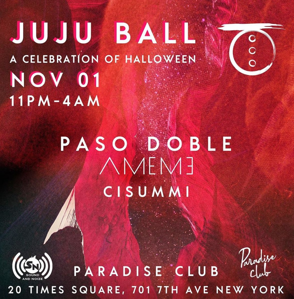 We are excited to announce our Halloween party with OneTribe NYC at the <a href="/EDITIONHotels/">EDITION Hotels</a> Nov. 1st