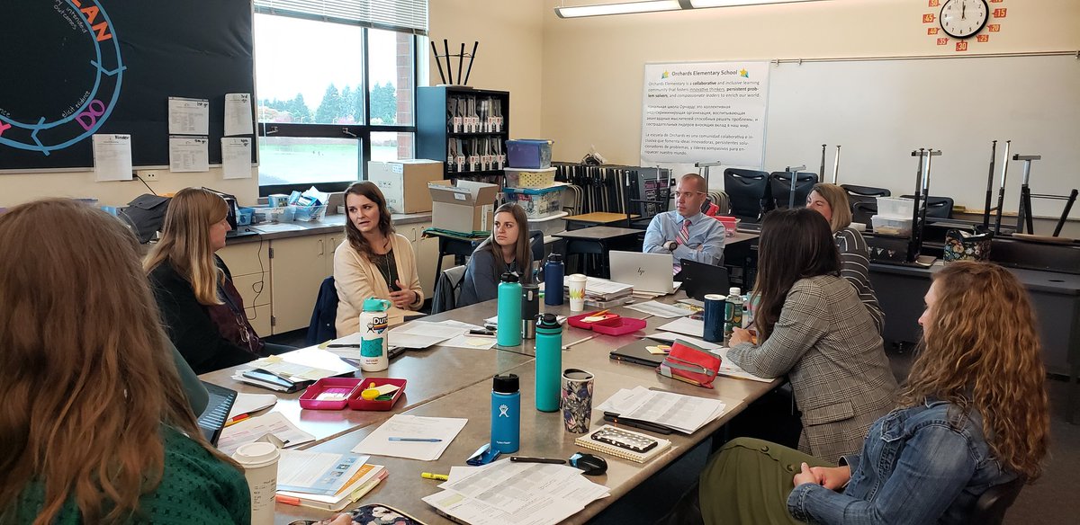 Studying the impact of teacher practice on student outcomes <a href="/OrchardsRocks_/">Orchards Elementary</a> #interactivereadaloud #shelteredinstruction