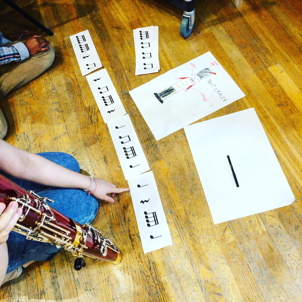 musicalkatiet's tweet photo. Great day at @rcmlondon facilitating a #composition workshop with the #rcmsparks team using #kodaly #rhythmcards to help create a melody.
#kodalymethod #kodalyteacher #kodalyinspiredclassroom #musiced #musiceducation #teaching #musicteacher #musicleader https://t.co/u1Ejvl3vQs