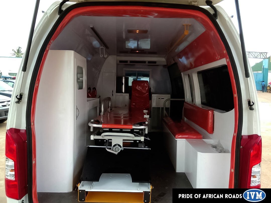 #IVM Bus Ambulance, inside view.

#MadeInNigeria #InnosonVehicles