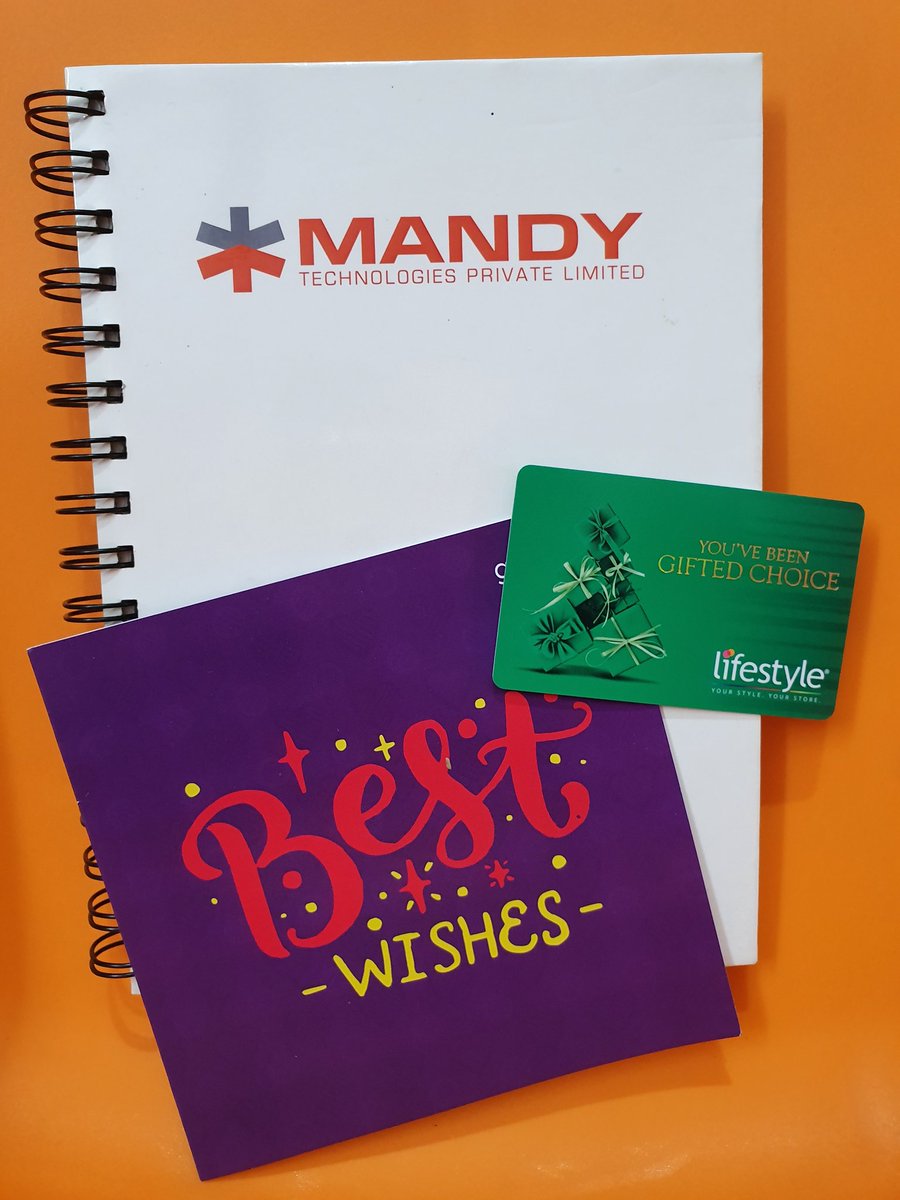 mandytechnology's tweet photo. Appreciation for your work.Well done! @Pradeep_offl #mandytechnologies #lifestyle #GiftCards #team #teamwork https://t.co/iRVCRWGEtb