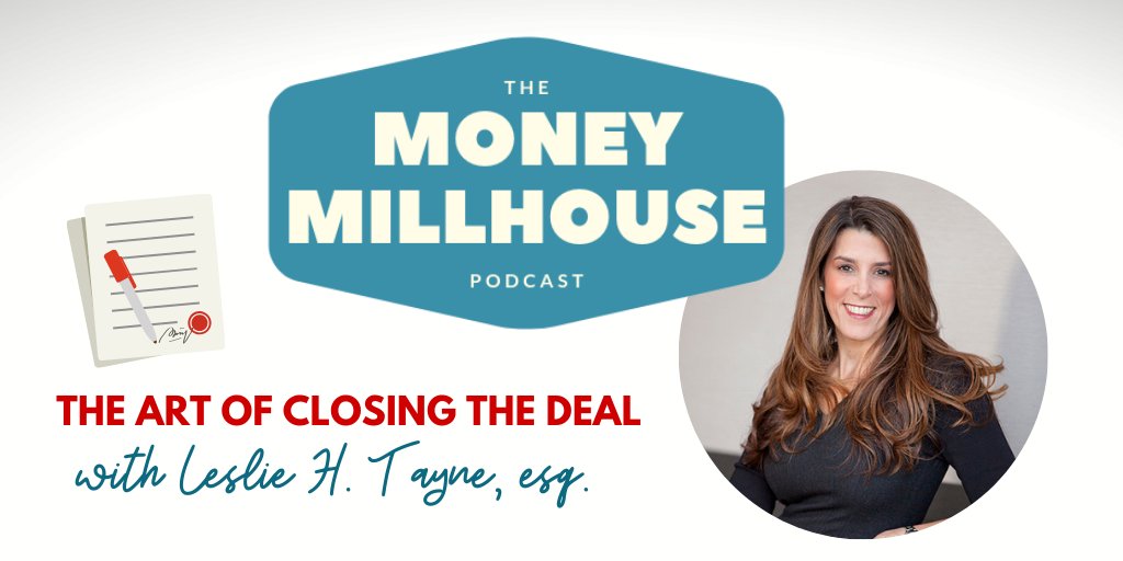 ICYMI: I chatted with <a href="/BethanyBayless/">Bethany Bayless</a> on #TheMoneyMillhouse about the Art of Closing the Deal: buff.ly/3213WFD