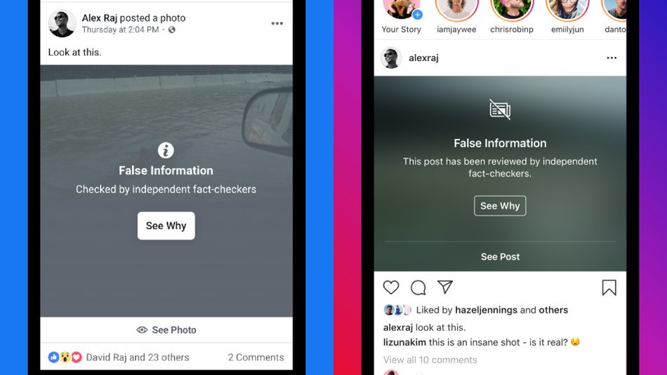 Instagram adds 'false information' labels to prevent fake news from going viral trib.al/rKXPN1e