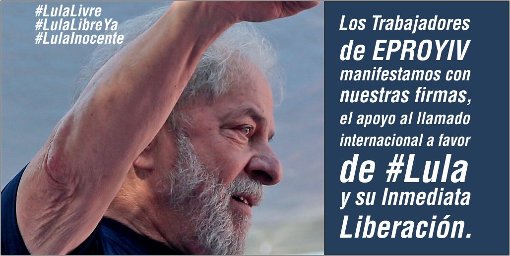 ¡Lula libre!