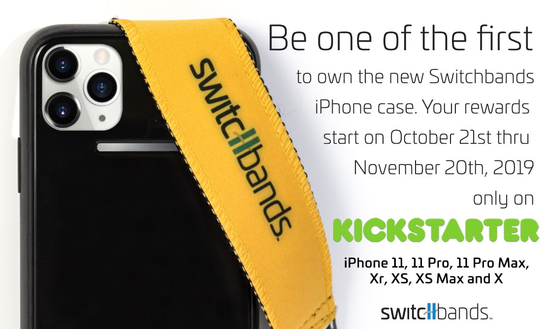 switchbands's tweet image. Get the newest iphone case models only here on our Kickstarter page! Load up for the holidays with significant price reductions. Enjoy! kickstarter.com/projects/switc…