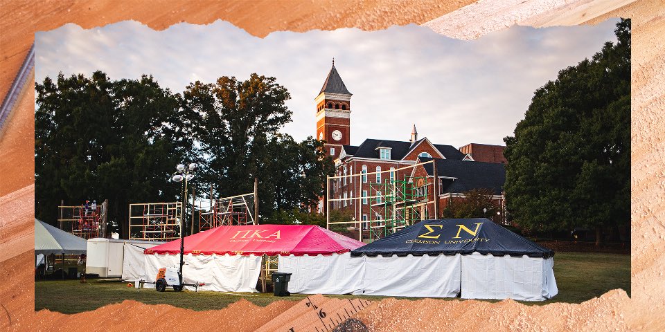 Up bright and early for annual float week. Glad to be partnering with Sigma Nu and Kappa Kappa Gamma for homecoming. Stay tuned as we hope to take home first place 🥇