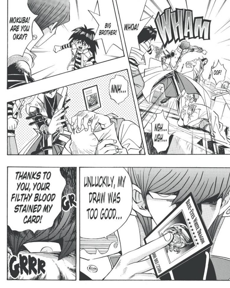 Kaiba throwing a trading card to save Mokuba is what I would categorize under “stupidly cool”.