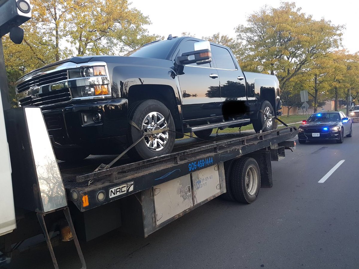 Need a tow? Well for the next 7 days it won’t be from this tow truck. The truck was travelling 120km/h in a 50km/h school zone while enroute to a collision. The driver was schooled on  his responsibilities &amp; also had his license &amp; vehicle taken away for 7 days. #TakeItToTheTrack