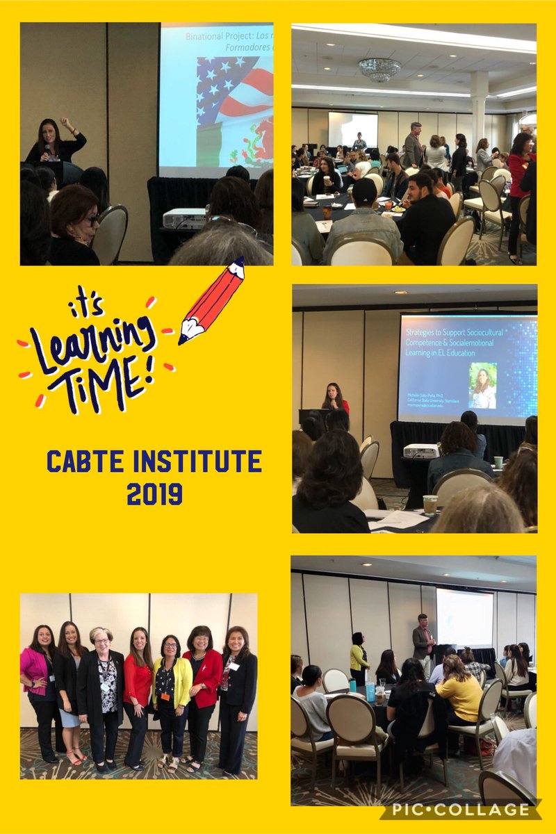 Dr_Elsie_Solis's tweet photo. The #CABTEInstitute2019 #CCTEFall19 Event was a hit. Great information on Cross-Cultural Competence & Social-Emotional Learning to support our EL, Dual Immersion, bilingual and all students in K-12. Thanks to the amazing presenters. @serajhernandez @sharonamerritt @mlavaden https://t.co/GkIrOsKikQ
