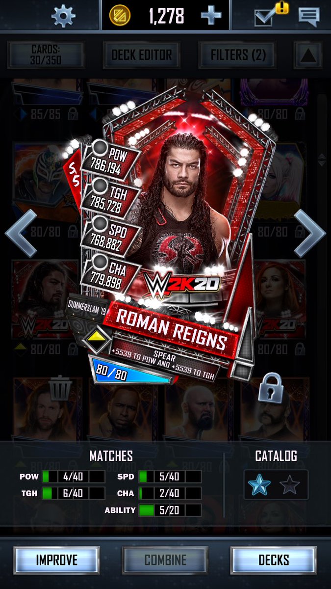 WWESuperCardFR_'s tweet image. 🔥CONCOURS #WWE2K20🔥

Tentez de remporter un QR Code #WWESuperCard pour Lynch et Reigns! 

Pour participer: 
-Suivez moi sur Twitter 
-Like+RT ce Tweet 

Try to win the EXCLUSIVE Reigns &amp;amp; Lynch cards.🔥

To participate you must:

-Follow me
-Like+RT this Tweet

Good luck! #WWE