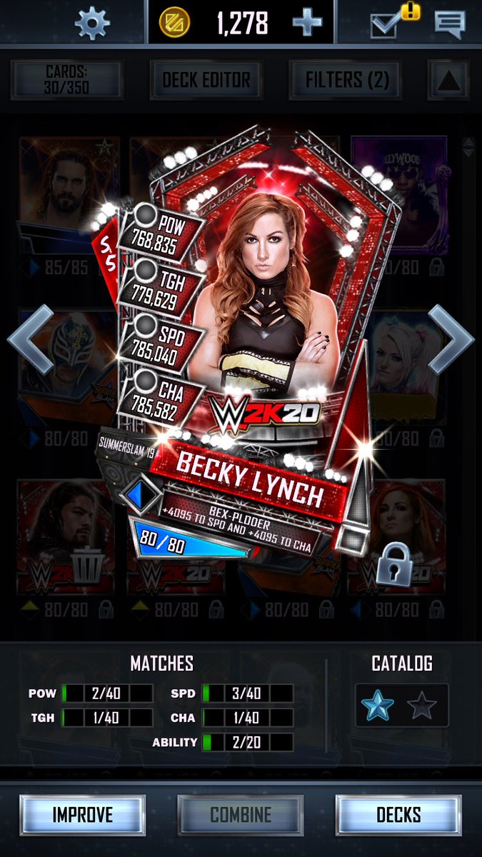 WWESuperCardFR_'s tweet image. 🔥CONCOURS #WWE2K20🔥

Tentez de remporter un QR Code #WWESuperCard pour Lynch et Reigns! 

Pour participer: 
-Suivez moi sur Twitter 
-Like+RT ce Tweet 

Try to win the EXCLUSIVE Reigns &amp;amp; Lynch cards.🔥

To participate you must:

-Follow me
-Like+RT this Tweet

Good luck! #WWE