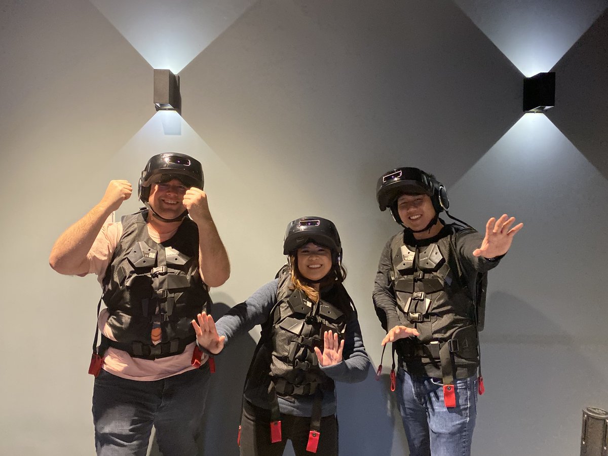 voidvr's tweet photo. Thanks for assembling and stepping beyond reality with us this weekend! We loved it 3000—we hope you did too. #virtualreality #vr #voidvr #stepbeyondreality #stepintothevoid #avengers #ILMxLAB #marvel https://t.co/LRArqfRhHZ