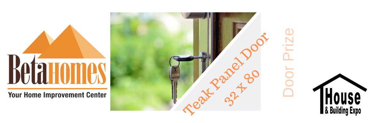 #house&buildingexpo
Sponsor Profile: One lucky person would win a Teak door at the House & Building Expo, November 14th, 2019 at the Radisson Hotel.