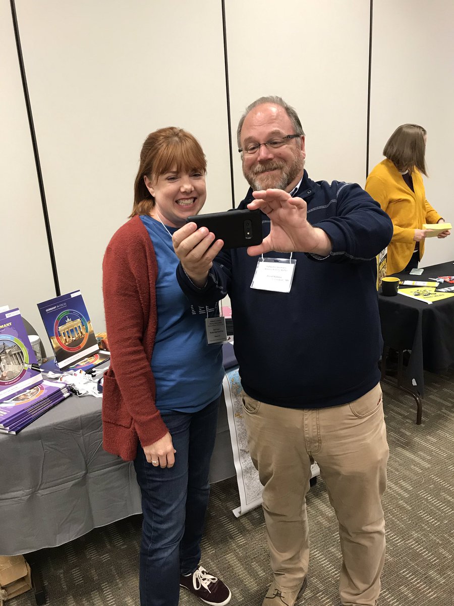 glennw98's tweet photo. It’s always a great day when I get to spend time with two of my fave SS folks - @MsKoriGreen @d_mcintire (Loving the learning / convos at #kshgsscon19 ) #sschat #ksedchat @ESSDACK https://t.co/AJAbqrknUH