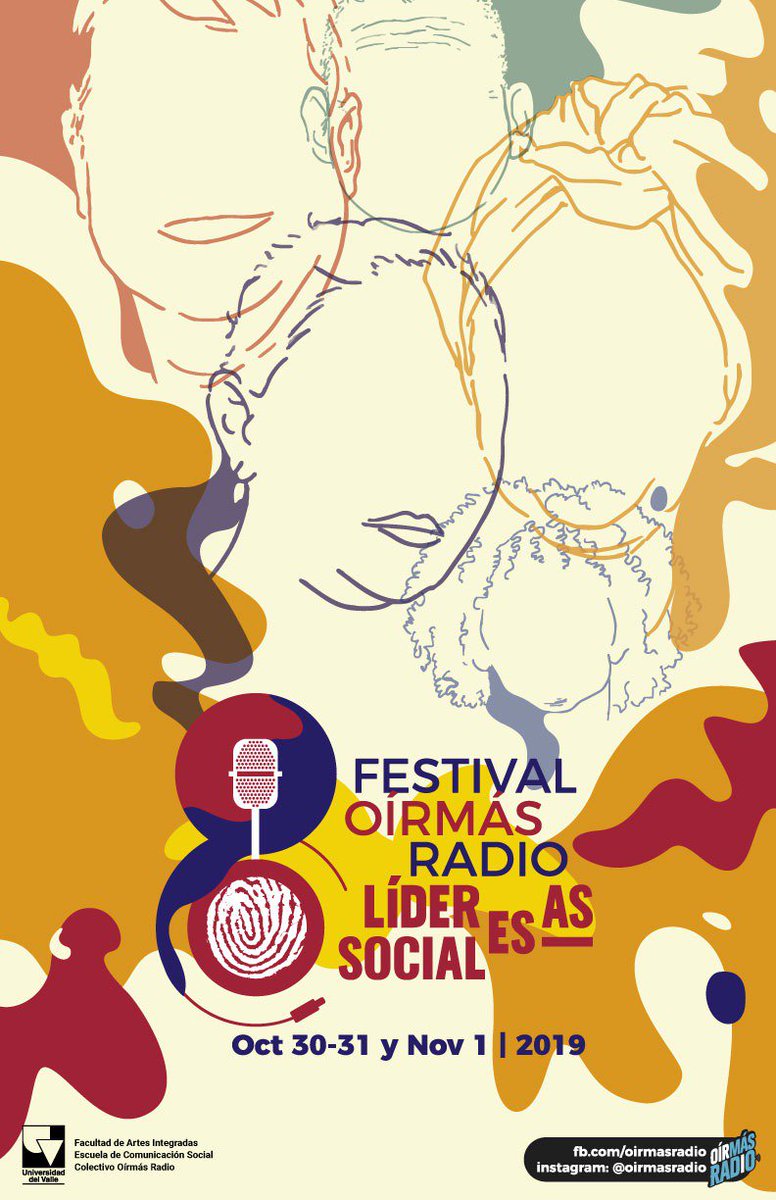 OirmasR's tweet photo. #FestivalOírmás8 #NarrarLaMemoria #LiderazgosEnResistencia
¡Saludos desde la órbita sonora de esta nueva versión del Festival Oírmás que comienza ya en 9 días!
Este año tendremos espacios para el intercambio de experiencias entre liderazgos sonoros. @vokaribe @la_esquinaradio https://t.co/ou15VKpIZv