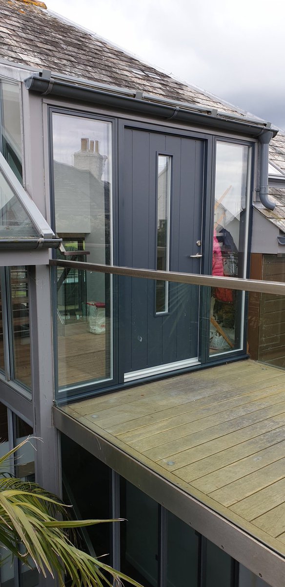 Today on the Coast was this <a href="/Rationel_UK/">Rationel Windows</a> combination in Auraplus #doors #windows #cornishcoast #bespokeglazing <a href="/illbruckUK/">illbruck UK</a>