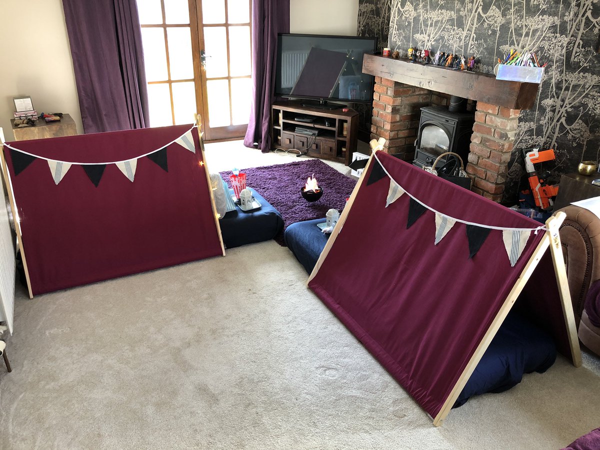 SleepunderW's tweet photo. #Sleepunder party last weekend for 10yr old Harry and his best mate Logan, taking over the lounge for lots of Xbox and nerfgun fights! https://t.co/B6y0ps3WYC