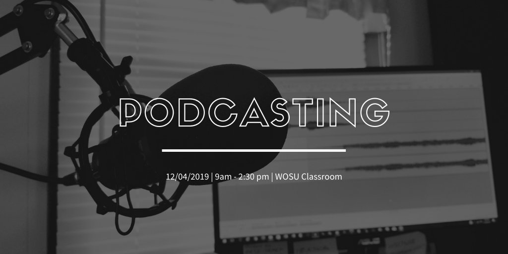 Podcasting has become an increasingly popular form of communication in today's world - AND in today's classrooms. Join us on 12/04 while we explore the benefits of incorporating podcasting in your classroom. Learn More at wosu.pm/register