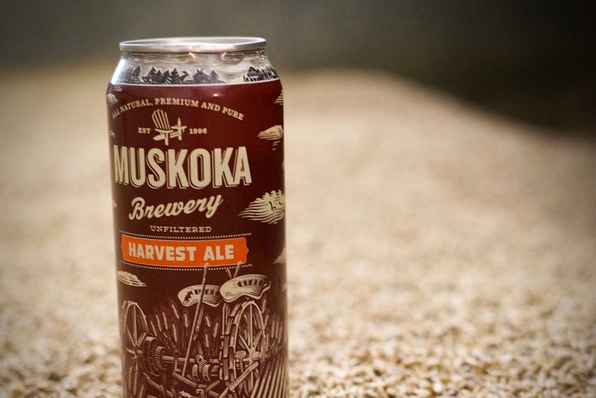 If anyone's asking for a great fall brew (hold the pumpkin)...  <a href="/MuskokaBrewery/">MuskokaBrewery</a>'s #HarvestAle is the way to go. Malt-forward with soft biscuit notes, a mild bitterness, and created with 100% Ontario ingredients!