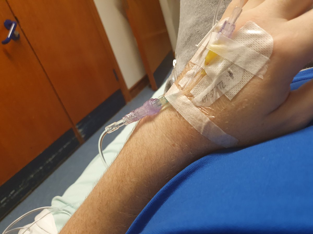 antmacey's tweet photo. The battle starts today. #chemotherapy #StandUpToCancer #timetobestrong https://t.co/Ck5nxlEd0L