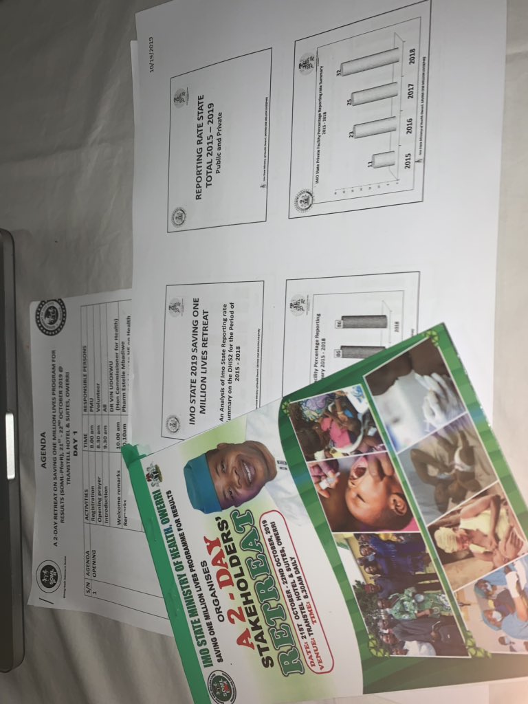 Day 1 of the 2-Day Stakeholders’ Retreat in Imo State was a success.