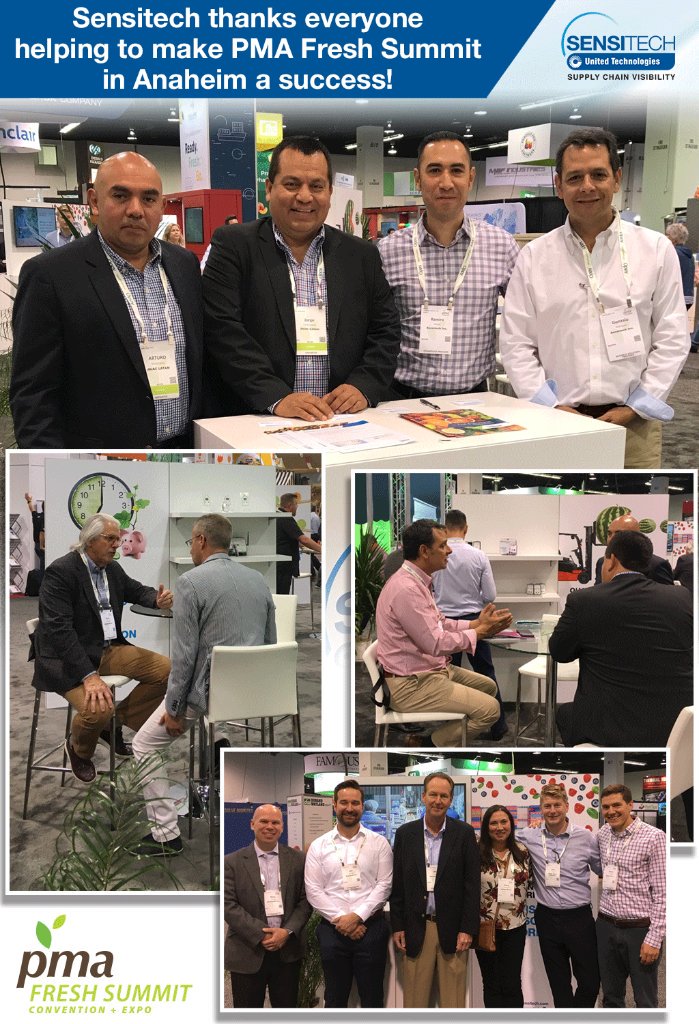 Another great PMA #FreshSummit in the books! Thanks to our dedicated employees and representatives for their hard work, and to all who visited the #Sensitech booth!