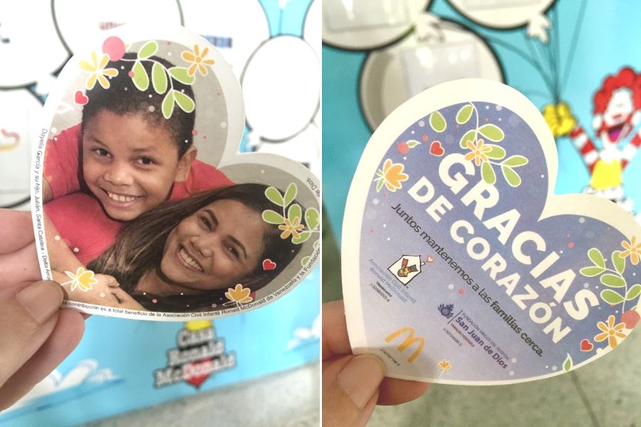 Con solo 5.000 bolívares puedes contribuir con la campaña #GraciasdeCorazon de <a href="/McDonalds_VE/">McDonald's Venezuela</a> que busca recaudar fondos para continuar la labor de la <a href="/casaronaldvzla/">Casa Ronald McDonald</a> por la salud de niños venezolanos. Mira cómo hacerlo bit.ly/2BtzWqc