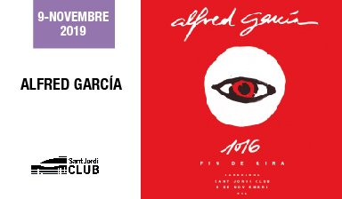 PalauSantJordi's tweet photo. El 9 de noviembre tendremos a @alfredgarcia en su concierto de fin de gira #1016
Las entradas están volando, no te quedes sin la tuya.
🎟 ➡https://t.co/zVyezr2zim https://t.co/Z4RTlJv4dU