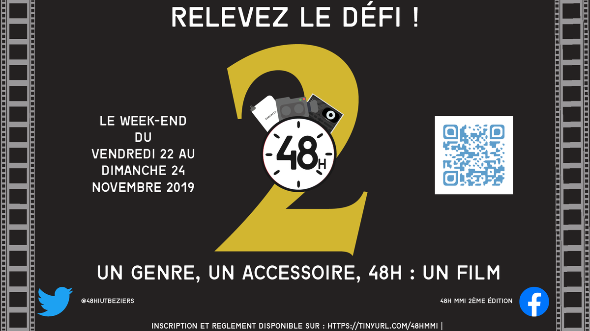 48hIUTBeziers's tweet photo. C'est parti! Vous pouvez des maintenant vous inscrire et consulter le règlement!

Venez nombreux! 🎥🎥

https://t.co/d0WicpCW5f https://t.co/CvRRS6AAw6