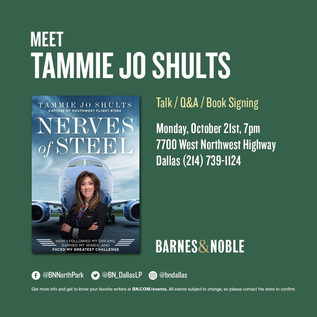 Tammie Jo Shults On Twitter If You Re In The Dallas Tx Area