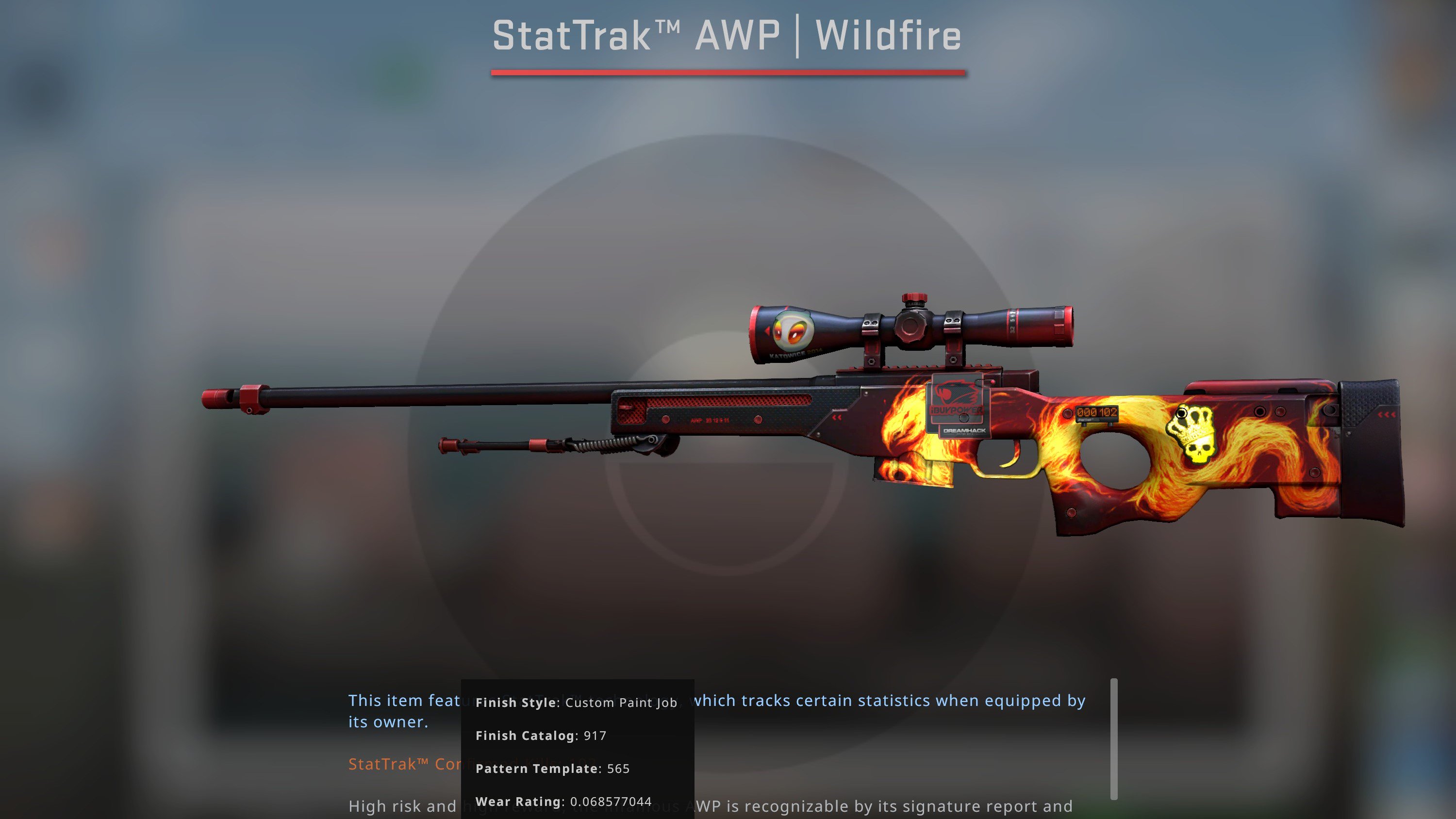 Awp wildfire battle scarred фото 81