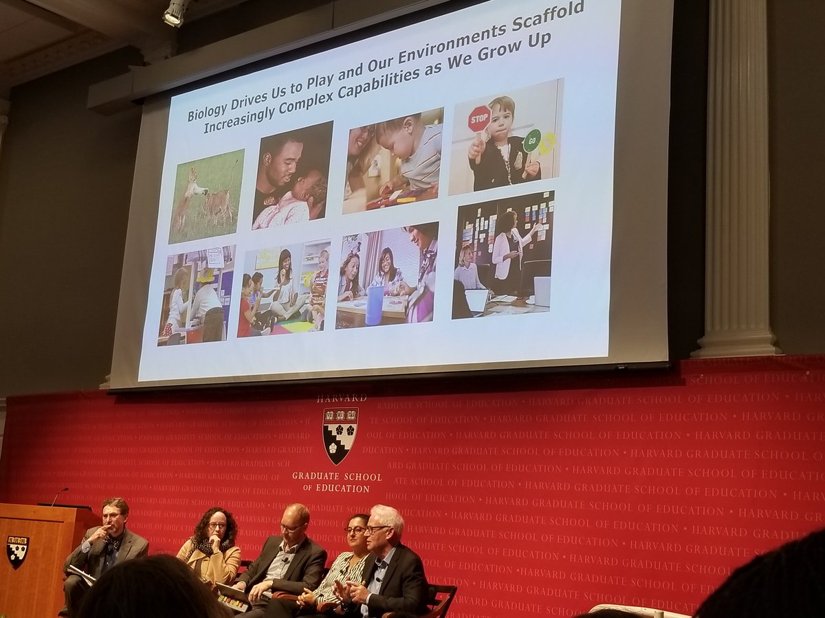 p_vanderbilt's tweet photo. "An individual under threat will not engage in play... If we think about the safety of individuals then more play will be taking place."

-Lynneth Solis of @ProjectZeroHGSE speaking at #askwith forum on power of playful learning https://t.co/Qfzip5FwGA