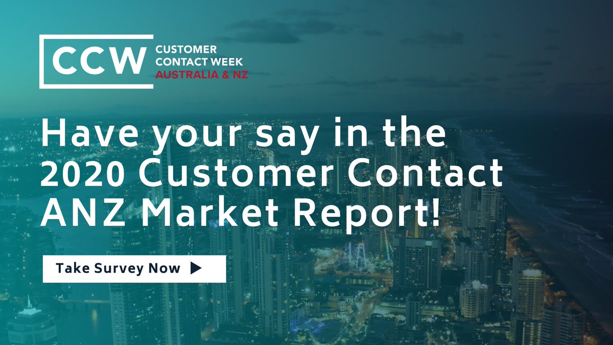 CCWeekAU's tweet image. What are the biggest trends, challenges &amp;amp; priorities in the #customercontact space when it comes to improving #CustomerExperience and #servicedelivery?

Have your say by taking our 5-minute industry survey bit.ly/2p3eJkb #CCWEEKAU