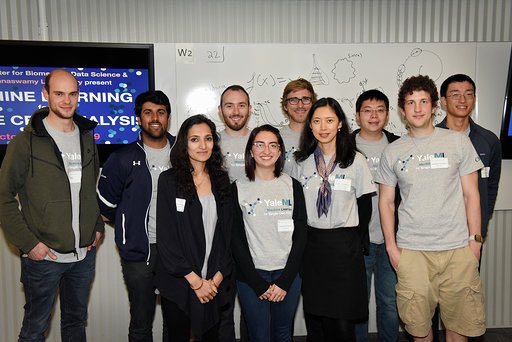 YaleData's tweet photo. What a fond memory of the #YaleML class last week! Many thanks to all @YaleData, @KrishnaswamyLab and class attendees who made this a great success! Looking forward to doing it again in the near future! https://t.co/RnlF2eNkIf