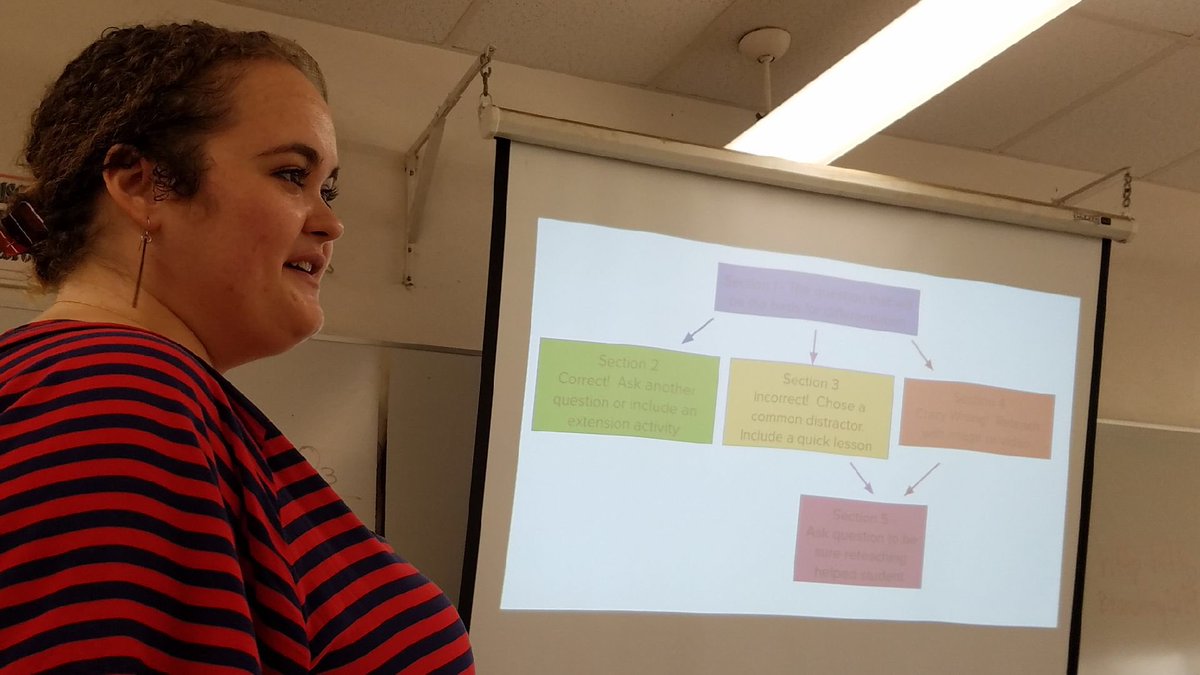 jen5734's tweet photo. Learning how to use Google Forms for branching #differentiation #rcsummit19 @hickam_falcons https://t.co/cnnA5lHaKF