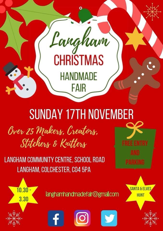 fair_handmade's tweet photo. We are trying to gain as much media coverage of this hugely popular Christmas Fair. 
For a smaller venue, two working mums &amp; crafters we have a great following in the 2 yrs we have been holding these events. @HeartEssex @BBCEssex @essexstandard @TheGazette @dream100 pls promote https://t.co/R4XqZgAHLV