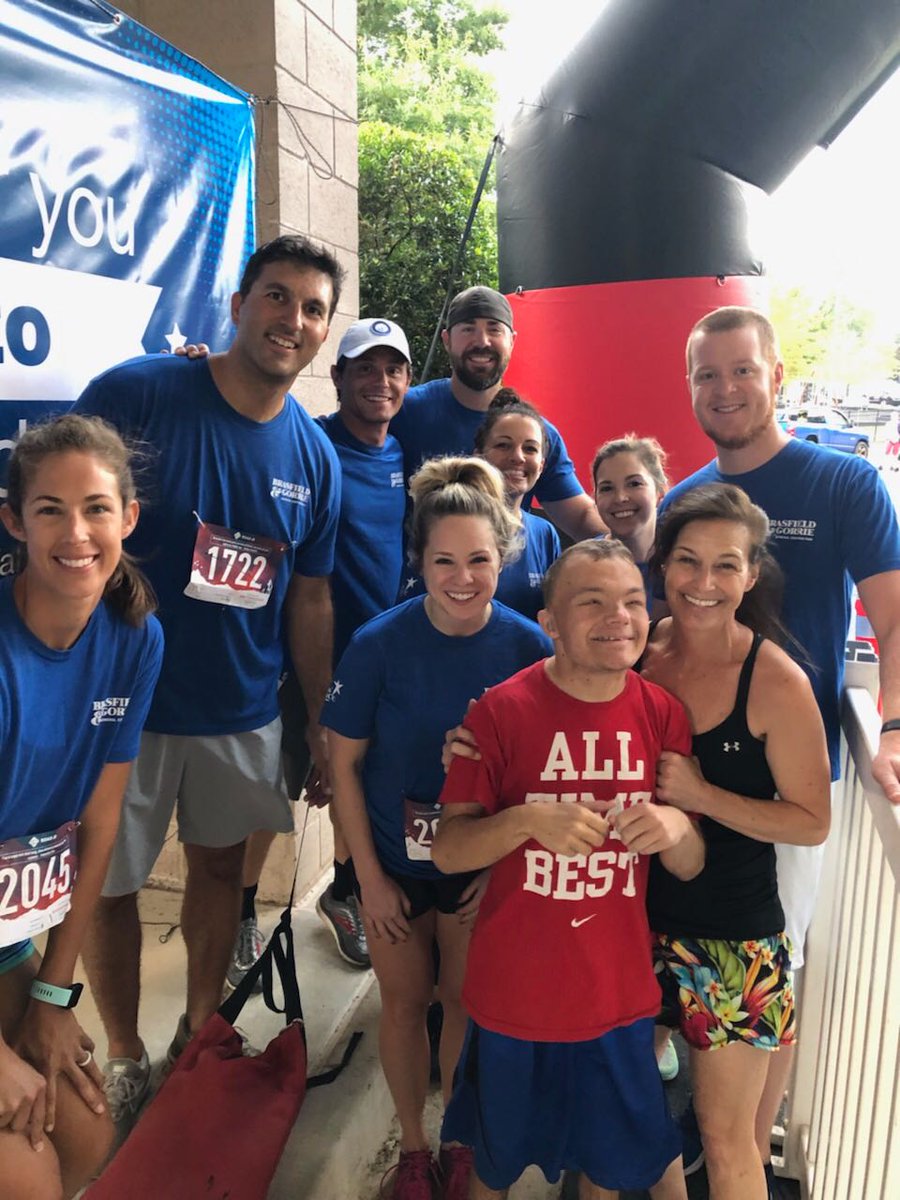 BrasfieldGorrie's tweet photo. Our Piedmont Atlanta Tower project team participated in the Next Step Ministries Run, Walk, or Roll 5K with the Spinetto family! This team came together to support Regional Operations Manager Dan Spinetto and his eldest son, Noah. @PiedmontHealth https://t.co/QZXEsscsp9