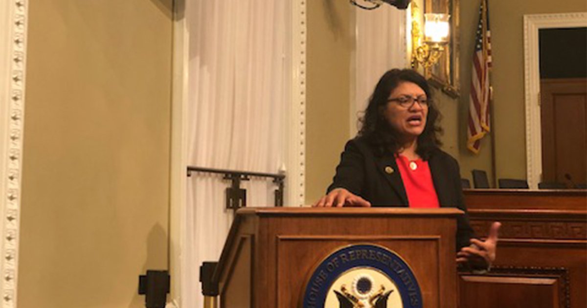 U.S. Rep. Rashida Tlaib