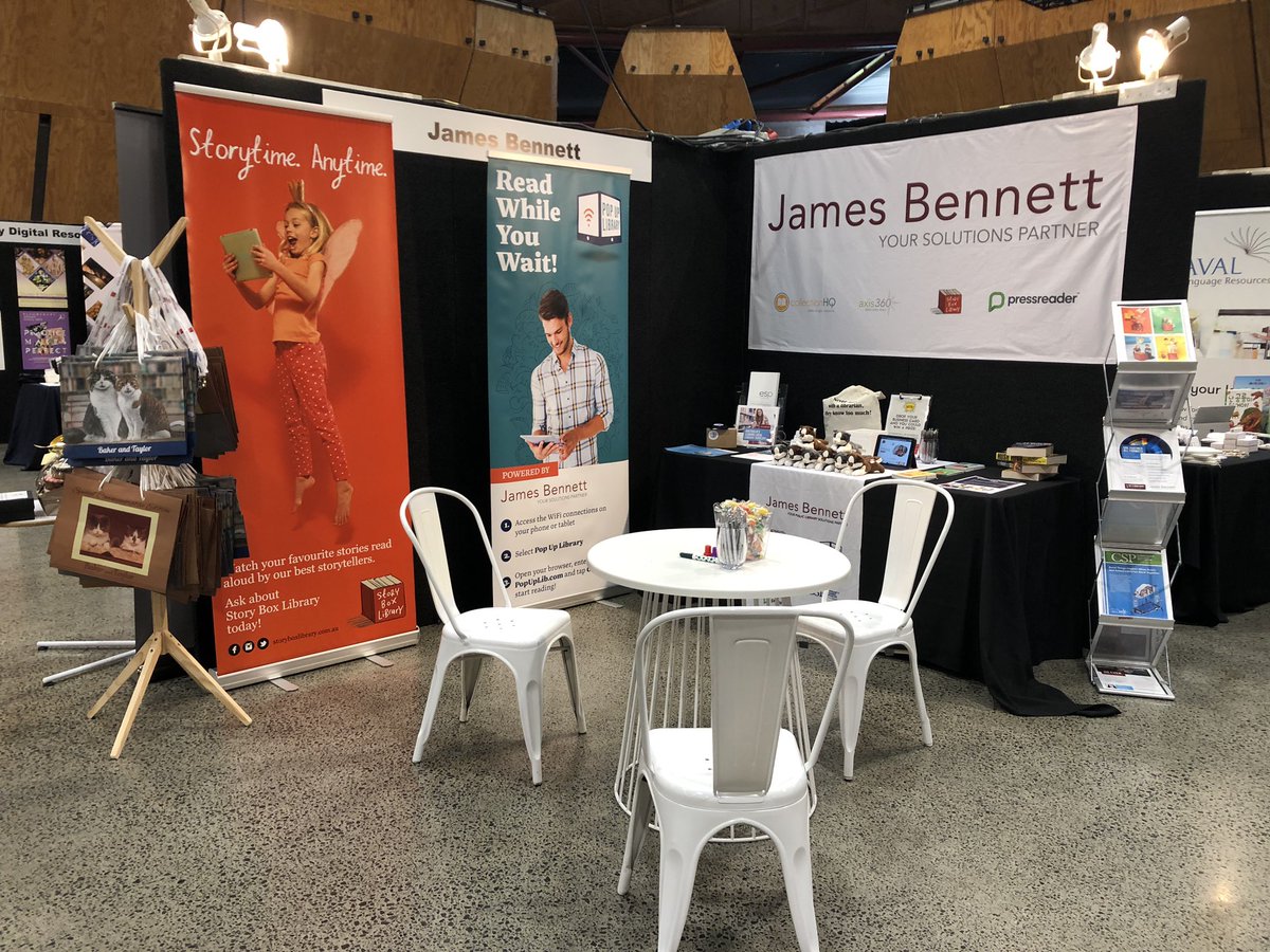 Don’t forget to come visit stand 59 to find out our Pop-up library, <a href="/StoryBoxLibrary/">Story Box Library</a> and other products and services. #WeHaveCatBags #LIANZA19