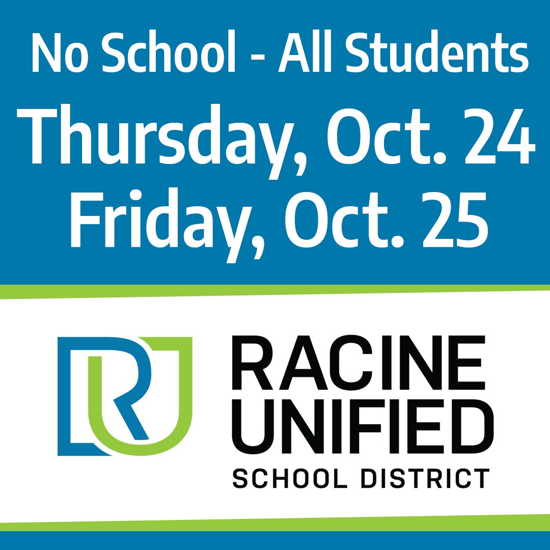 One more reminder that there will be no school for all students this Thursday and Friday.