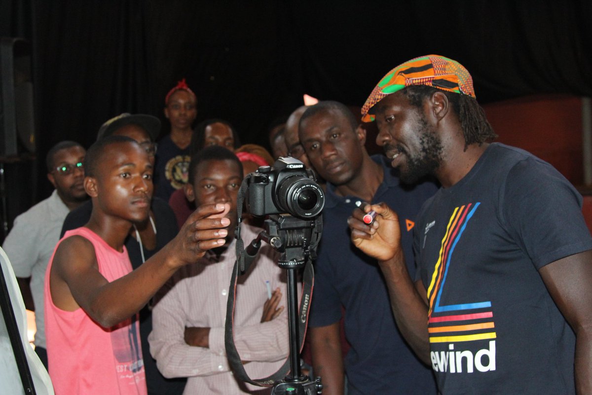 StewartKwaramba's tweet photo. Great opening session of the Propmaster Masterclass with Isaac Simba this afternoon at Gallery Delta. Looking forward to the opening of #EUFF2019 tomorrow. @euinzim @zfidp @TimoOlkkonen @Lambrpa @myarea46 @battle_chefs @josephbunga @thandonobengula https://t.co/bU0SWzoC7D