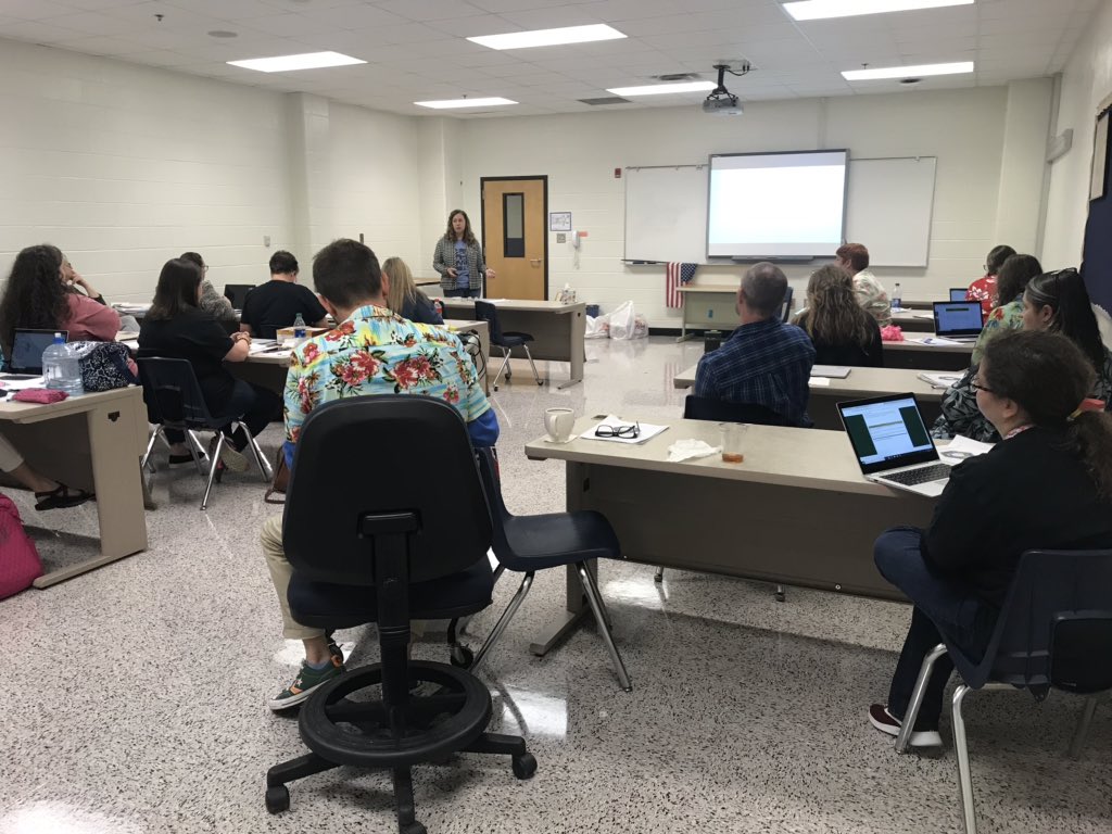 cassiefainter's tweet image. Today we finished our fourth and final SEL PD!! We covered suicide awareness, trauma informed teaching, and teacher wellness. Thank you to our admin and county for allowing us to put student and teacher wellness as a top priority. #ccsdcares #ccsdfam #thepatriotway #ccsdilsimpact