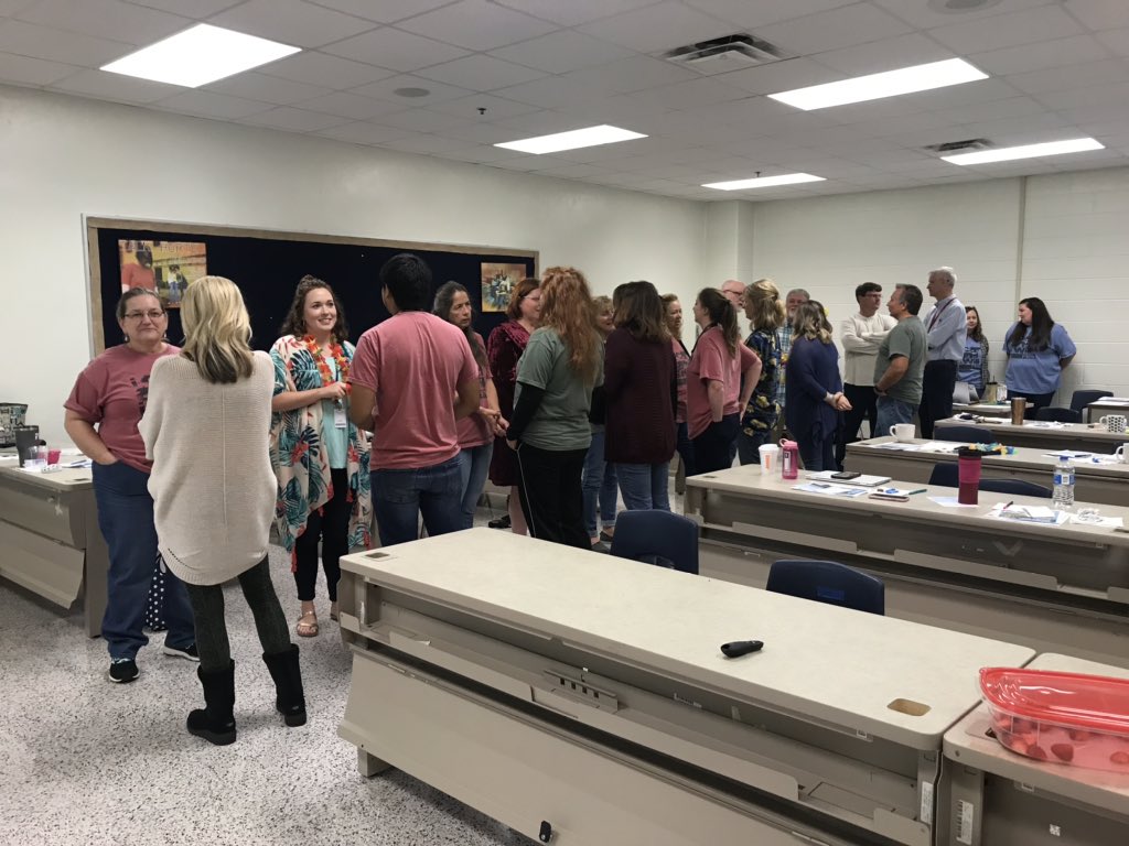 cassiefainter's tweet image. Today we finished our fourth and final SEL PD!! We covered suicide awareness, trauma informed teaching, and teacher wellness. Thank you to our admin and county for allowing us to put student and teacher wellness as a top priority. #ccsdcares #ccsdfam #thepatriotway #ccsdilsimpact