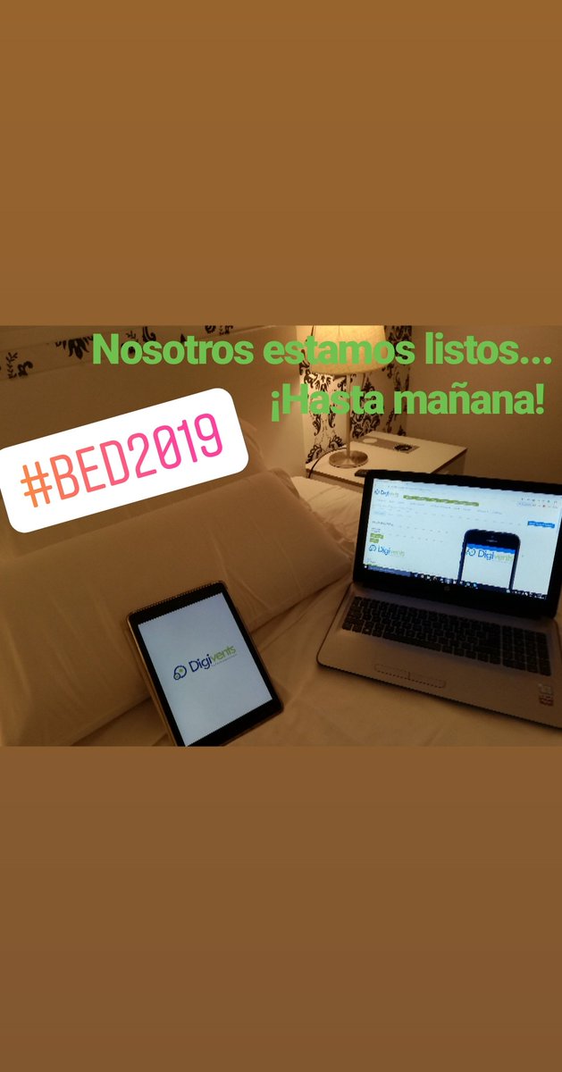 AleMasone's tweet photo. #bedbcn @DigiventsES #Eventprof #tecnology 📲 https://t.co/zdOoj7v3nY