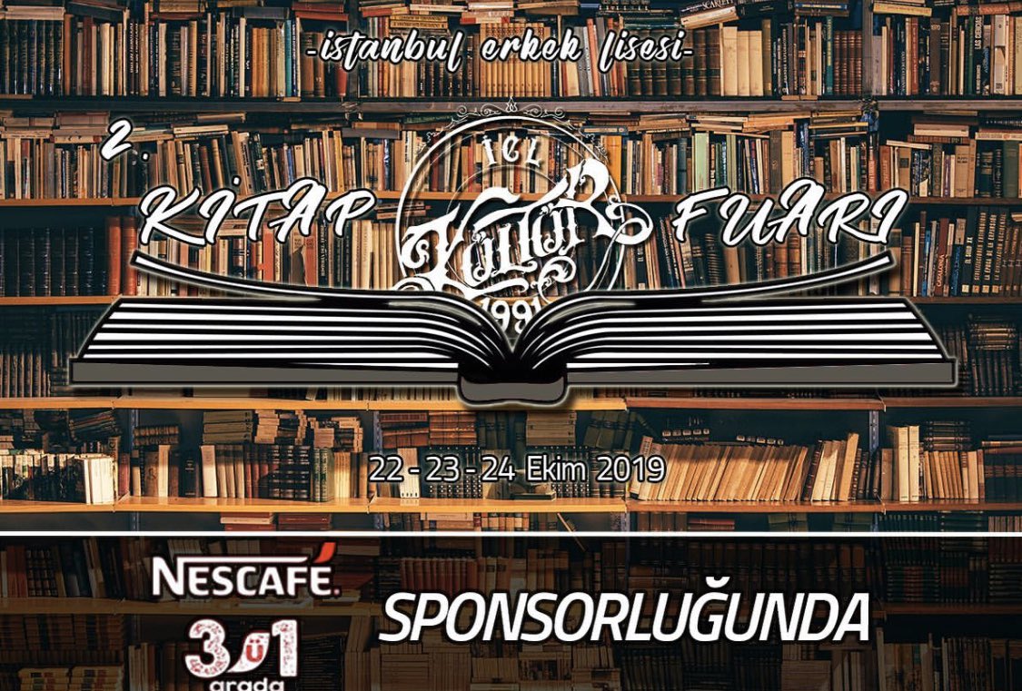 #İEL Kültür tarafından düzenlenecek Kitap Fuarı ziyaretçilerini bekliyor. <a href="/ielkultur/">İEL Kültür Haftası</a> 22-23-24 Ekim 📚📖🖌