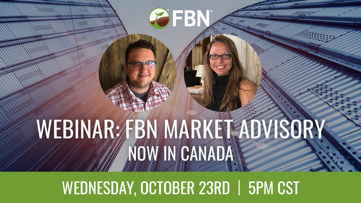 Join our experts, Ryan &amp; Rejeana, for tomorrow's webinar to learn about a better way to market grain - 18 crops covered! Book your spot here  - hubs.ly/H0ln1s-0