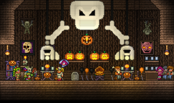 Terraria on Twitter: &quot;Yes, Halloween event is on Switch already :)… &quot;