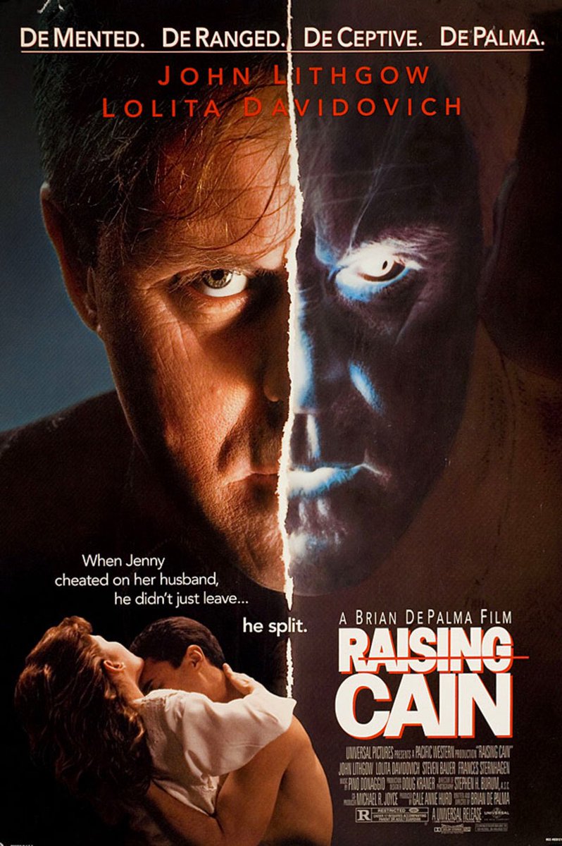 Recommended pairing options for TRAUMA.RAISING CAIN*THE STENDHAL SYNDROME8 HEADS IN A DUFFEL BAG*check out the re-edited version released on Blu if possible. Both are good, but the recut better reflects De Palma’s original vision. I prefer it.