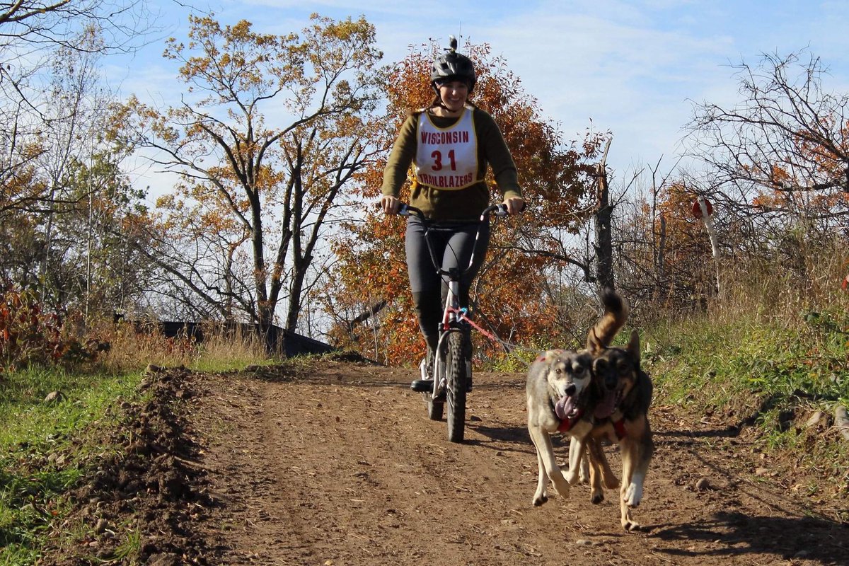 Next up, it was Blair’s turn with 2 dog scooter races! She ran with Jules and Zagat. It was their first time racing! She was also kind enough to wear my GoPro on her helmet...stay tuned for that footage within the next couple days! We’ll get to see the race from her viewpoint.