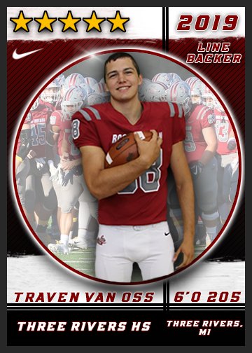RoseHulmanFB's tweet photo. Congratulations to freshman linebacker @TravenVanOss on being named the Defensive Scout Player of the Week! He did an excellent job as the Middle Linebacker all week. #WeWork https://t.co/IC0VpuPeQ1